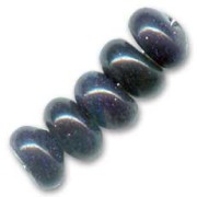 Perles rondelles 8x5 mm Imitation Blue Sand Stone x15|raw }}