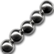 Boules 4 mm black nickel x50