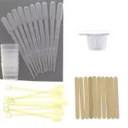 Kit d'accessoires de résine époxy pour la fabrication de bijoux DIY x1