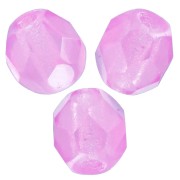 Facettes 6 mm Violet Opal  x25