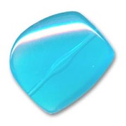 Rectangle 34x30 mm Aquamarine|raw }}