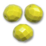 Facettes 14 mm Opaque Olive x4|raw }}