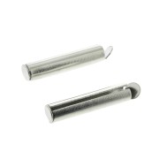 Embout pour fermoir aimanté interchangeable Hiilos 20 mm - Argenté x1|raw }}