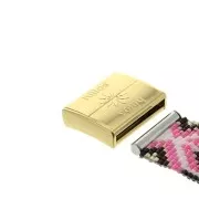 Embout pour fermoir aimanté interchangeable Hiilos 20 mm - Argenté x1