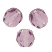 Facettes 3 mm Dark Amethyst  x50