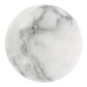 Cabochon rond 15 mm Howlite