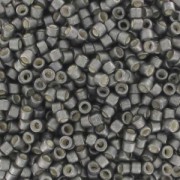 Miyuki Delica 11/0 DB1186 - Galvanized Semi Mat Graphite x8g