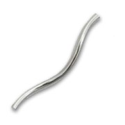 Tubes twistés 18x1 mm - Argent 925 x10|raw }}