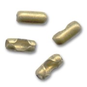 Embouts de fermeture pour chaîne maille boule 1,5 mm bronze x10|raw }}