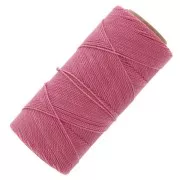 Bobine de fil ciré Linhasita pour micro macramé 1 mm - Candy Pink (629) x168m