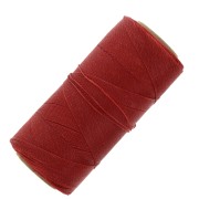 Bobine de fil ciré Linhasita pour micro macramé 0.5 mm - Rouge Cadmium (677) x335m|raw }}