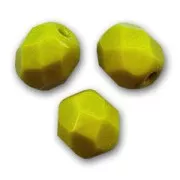Facettes 3 mm Opaque Olivine x50