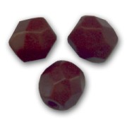 Facettes 3 mm Opaque Cocoa Brown x50