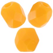 Facettes 4 mm Opaque Orange x50|raw }}