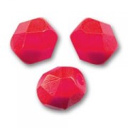 Facettes 4 mm Opaque Light Red x50