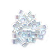 Miyuki Delica 15/0 DBS0110 - Tr Lt Marine Blue Gold Luster x5g