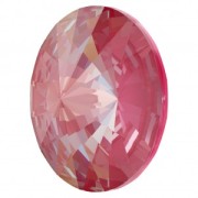 Cabochon PureCrystal 1122 Rivoli 12 mm Crystal Lotus Pink DeLite x1