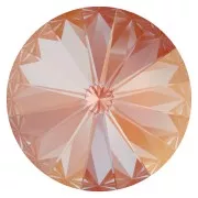 Cabochon PureCrystal 1122 Rivoli 14 mm Crystal Orange Glow DeLite x1