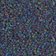 Miyuki Delica 15/0 DBS0871 - Mat Black AB x5g|raw }}