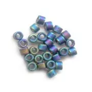 Miyuki Delica 15/0 DBS0871 - Mat Black AB x5g