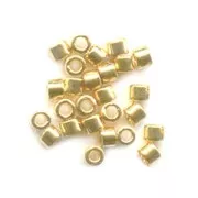 Miyuki Delica 15/0 DBS0034 - 24kt Gold Light Plated x5g