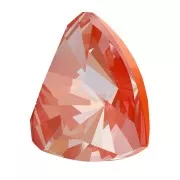 Cabochon triangle PureCrystal 4799 9 mm Crystal Orange Glow Delite x 1