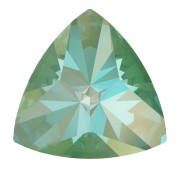 Cabochon triangle PureCrystal 4799 9 mm Crystal Silky Sage Delite x 1|raw }}