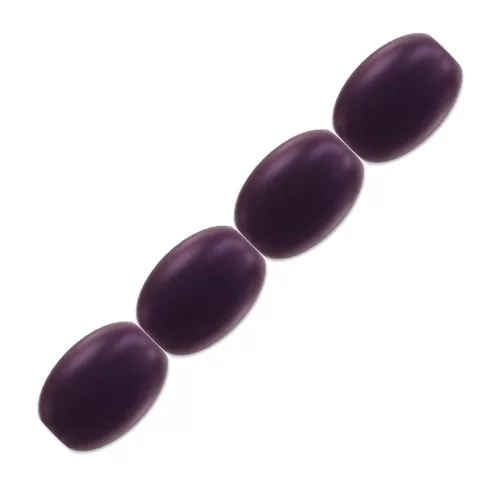 Perles nacrées PureCrystal Grain de riz - 5824 4 mm Elderberry Pearl x20