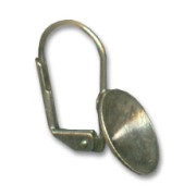 Dormeuses porte-cabochon à coller PureCrystal 1122 12 mm - Bronze x2|raw }}