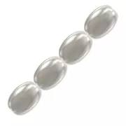 Perles nacrées PureCrystal Grain de riz - 5824 4 mm White Pearl x20