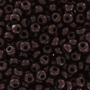 Preciosa Perles rocailles 9/0 2.5 mm - Opaque Chocolate x10g