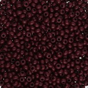 Preciosa Perles rocailles 11/0 2 mm - Opaque Chocolate x20g