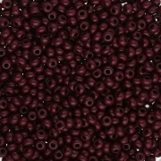 Preciosa Perles rocailles 11/0 2 mm - Opaque Chocolate x20g