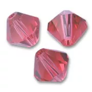 Toupies en cristal PureCrystal 5328 4 mm Indian Pink x50