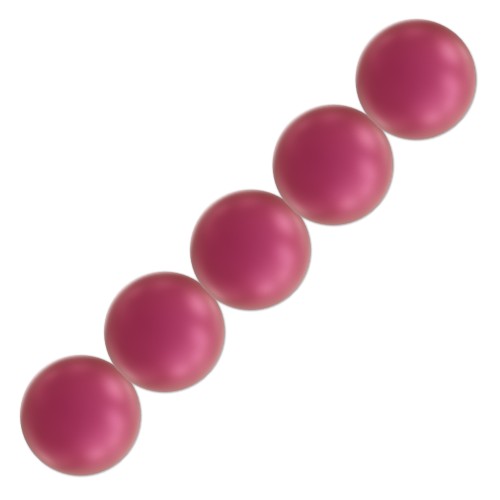 Perles nacrées PureCrystal 5810 10 mm Mulberry Pink Pearl x5