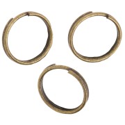Anneaux doubles 10x0.7 mm - Bronze x50|raw }}