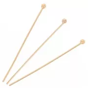 Clous tête boule 26x0.4 mm - Gold filled (or laminé) x50