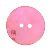 Bouton Nacre 20 mm Rose/Padparadscha x1|raw }}
