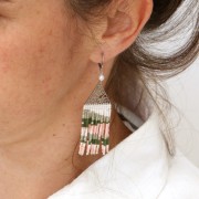 Perles rondes nacrées légères en résine 4 mm Blanc x20