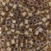 Miyuki Delica 10/0 DBM0907 - Spkl Beige Lined Crystal x8g