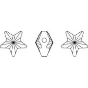 Etoile PureCrystal 5714  8 mm Crystal AB x1