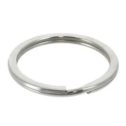 Porte clés anneau 32 mm à personnaliser - Acier inoxydable x1|raw }}