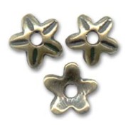 Coupelles étoiles  9 mm bronze x8