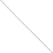 Chaîne maille boule 1.5 mm en Argent 925 x1m