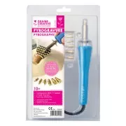 Pyrograveur 230V Graine Creative - pour décorer le bois et le cuir + 7 pointes x1