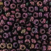 Preciosa Perles rocailles 9/0 2.5 mm - Purple Gold Iris x20g|raw }}
