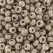 Preciosa Perles rocailles 9/0 2.5 mm - Luster Light Grey x20g