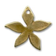 Breloque fleur 23 mm bronze x1|raw }}