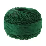 Fil de coton Lizbeth taille 20 n°638 Christmas Green x192m