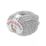 Laine Super Alpaca n°044 - 100% Naturel - Gris Chiné x40g